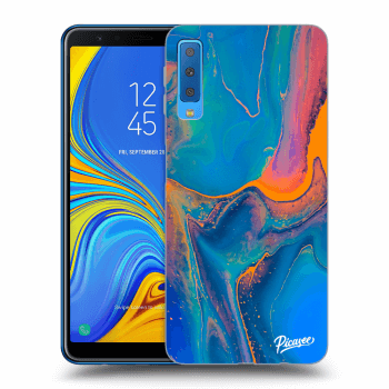 Obal pre Samsung Galaxy A7 2018 A750F - Rainbow