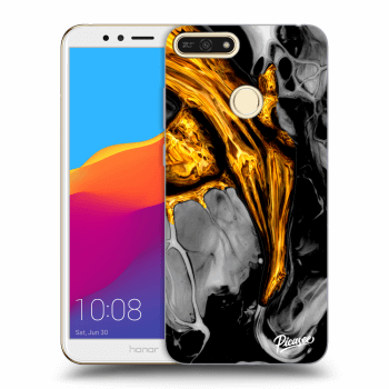 Picasee ULTIMATE CASE pro Honor 7A - Black Gold
