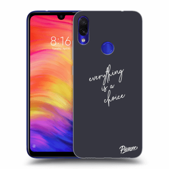 Obal pre Xiaomi Redmi Note 7 - Everything is a choice