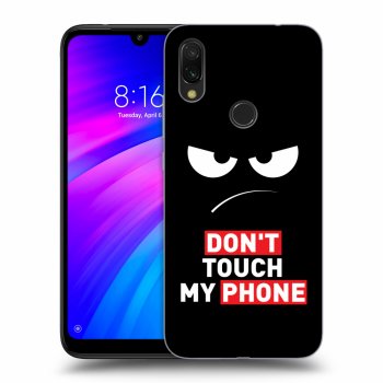 Obal pre Xiaomi Redmi 7 - Angry Eyes - Transparent