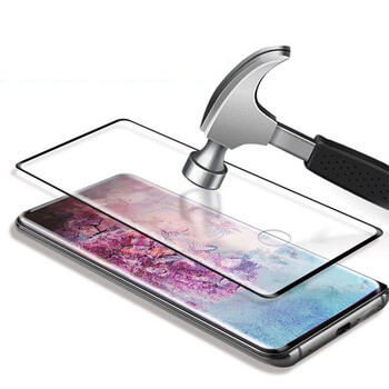 3x Picasee 3D zahnuté ochranné sklo pre Samsung Galaxy Note 10+ N975F - čierne - 2+1 zdarma