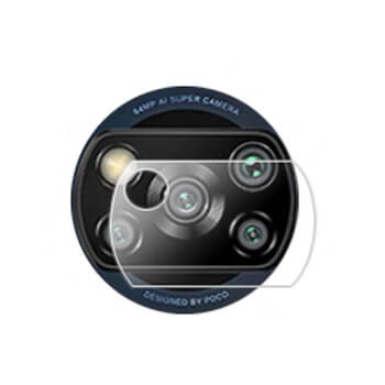 3x ochranné sklo na čočku fotoaparátu a kamery pre Xiaomi Poco X3