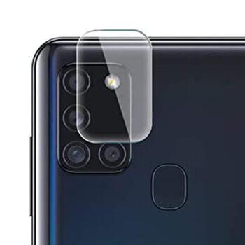 Picasee ochranné sklo na čočku fotoaparátu a kamery pre Samsung Galaxy A21s