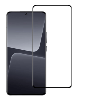 Picasee 3D ochranné tvrdené sklo s rámčekom pre Xiaomi 13T - čierné
