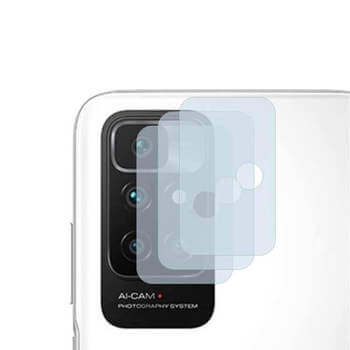 3x Picasee ochranné sklo na čočku fotoaparátu a kamery pre Xiaomi Redmi 10C 2+1 zdarma